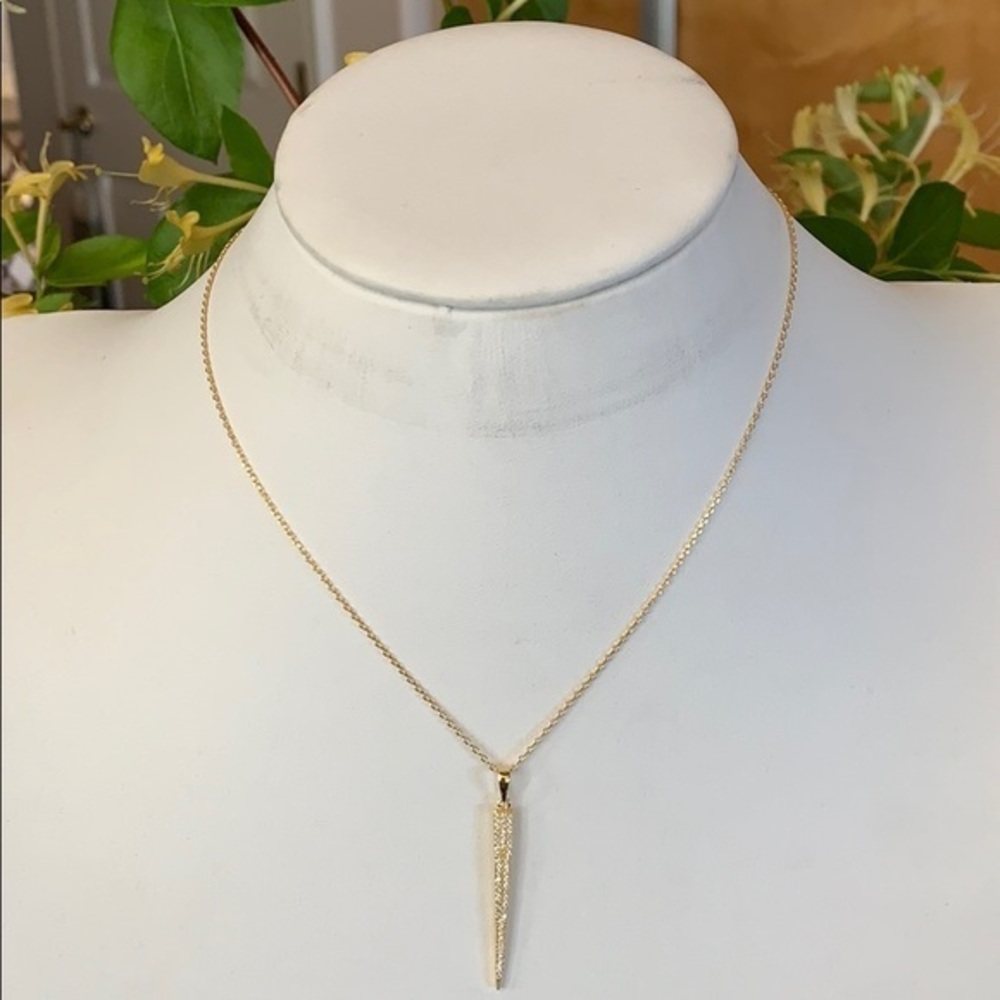 14K Yellow Gold Plated Necklace 16” / 18” inches